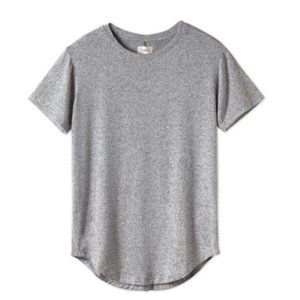 ORO Los Angeles. NOIR Scallop Tee. Medium